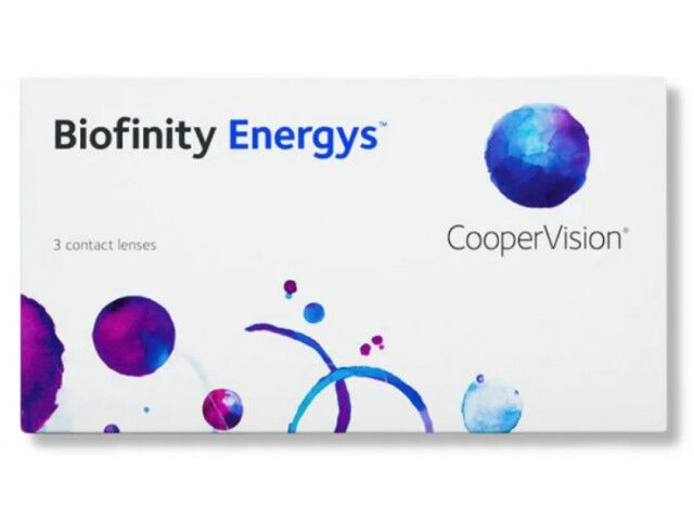 Biofinity Energys® (3 лещи) месечни контактни лещи