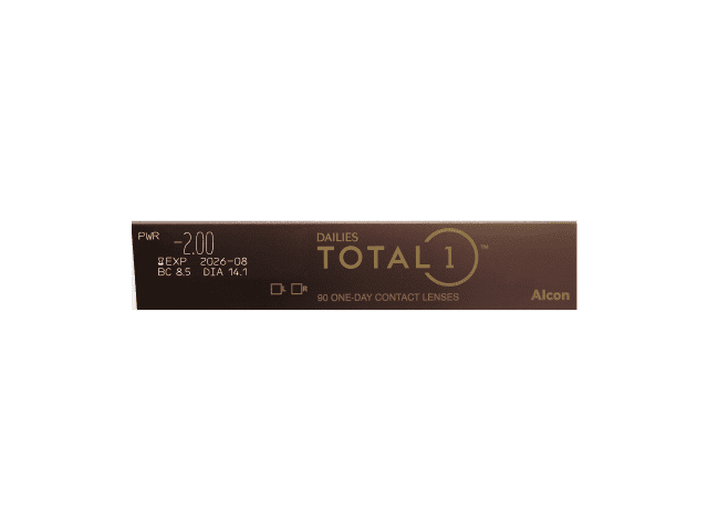 Dailies Total1® (90 лещи + 10 подарък) Еднодневни контактни лещи с Воден Градиент (90 броя)