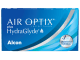 Air Optix® Plus HydraGlyde® (6 лещи) + Подарък разтвор Opti-Free Pure Moist 60 ml с контейнер месечни контактни лещи
