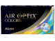 Air Optix® Colors - Сапфир (True sapphire) - 2 лещи Дишащи цветни контактни лещи (2 броя)