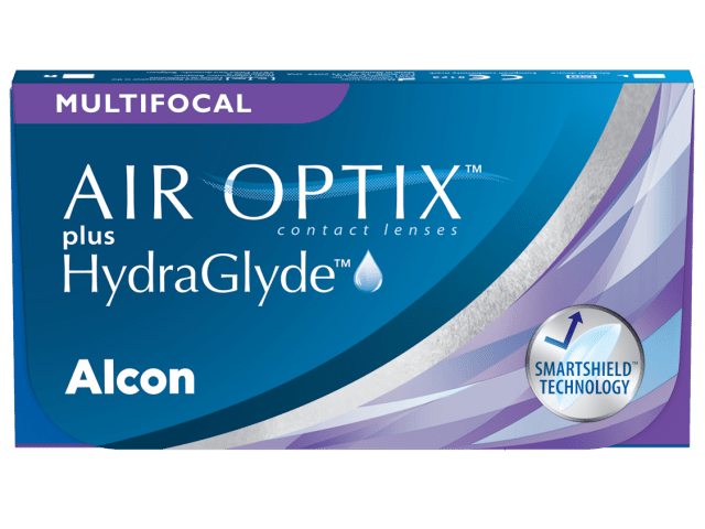 Air Optix® HydraGlyde® Multifocal (3 лещи) мултифокални контактни лещи
