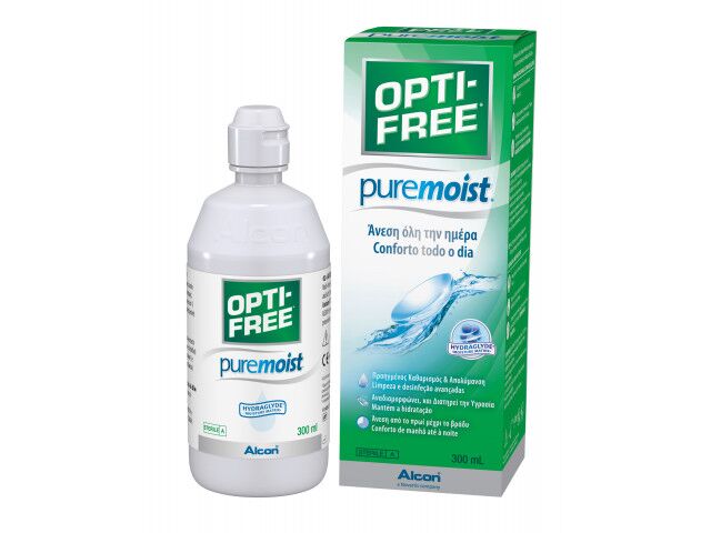 OPTI-FREE® PureMoist® 300 ml + 60 ml разтвор за лещи