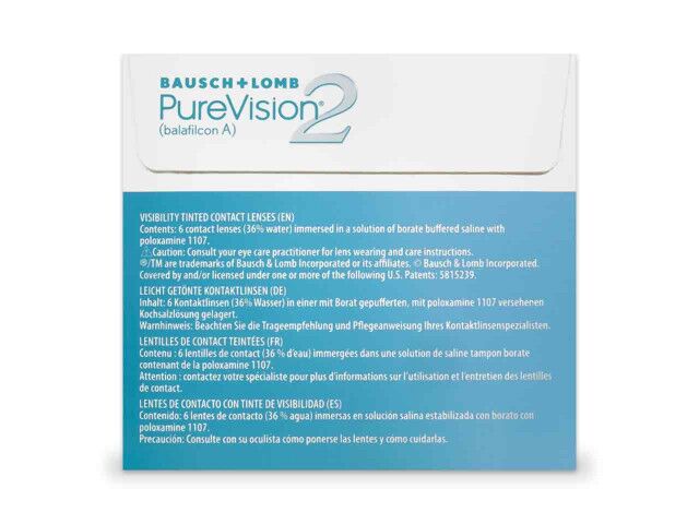 PureVision® 2 HD (6 лещи) месечни контактни лещи