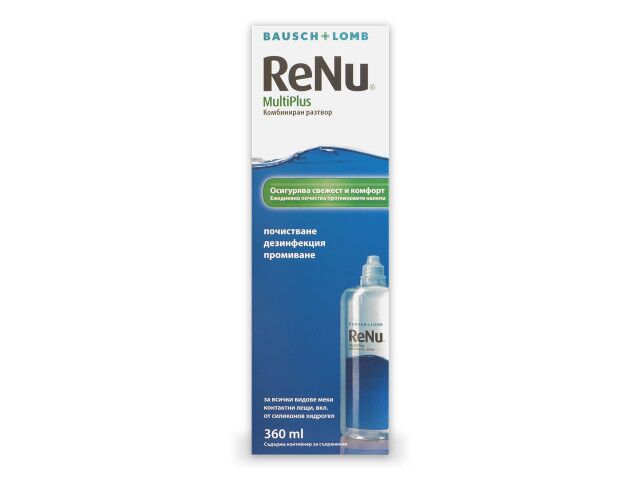 ReNu® MultiPlus 360 ml +60 ml разтвор за меки лещи