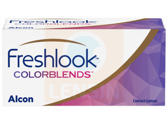 FreshLook® Colorblends® - Брилянтно синьо (Brilliant Blue) - 2 лещи Цветни контактни лещи (2 броя)