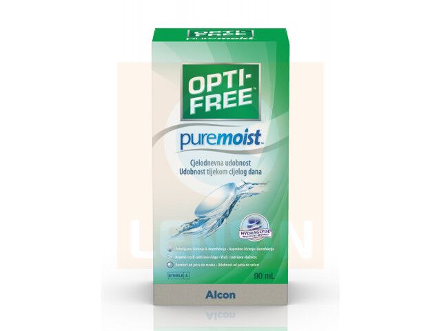 OPTI-FREE® PureMoist® 90 ml разтвор за лещи