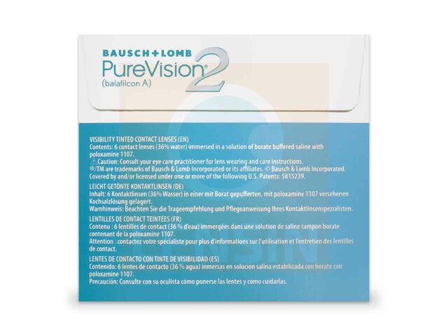 PureVision® 2 HD (6 лещи) месечни контактни лещи