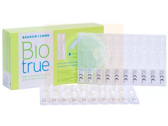 Biotrue® Монодози - Овлажняващи капки без консервант 30 х 0.5мл Изкуствени сълзи