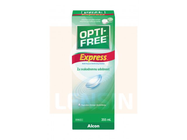 OPTI-FREE® Express® 355 ml разтвор за лещи
