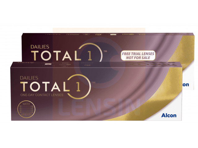 Dailies Total1® (30 лещи + 5 подарък) Еднодневни контактни лещи с Воден градиент (30 + 5 броя-подарък)