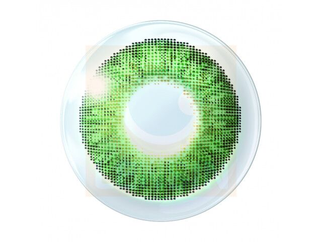Air Optix® Colors - Зеленo (Green) - 2 лещи Дишащи цветни контактни лещи (2 броя)